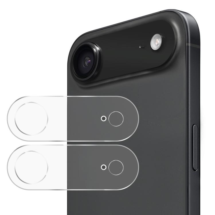 For iPhone 17 Air 2pcs ENKAY Hat-Prince 9H Rear Camera Lens Tempered Glass Film
For iPhone 17 Air 2pcs ENKAY Hat-Prince 9H Rear Camera Lens Tempered Glass Film