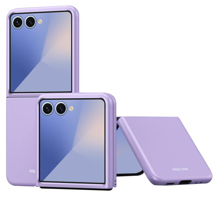 For Galaxy Z Flip7 5G Skin Feel Electroplating PC Shockproof Phone Case(Purple)
For Galaxy Z Flip7 5G Skin Feel Electroplating PC Shockproof Phone Case(Purple)