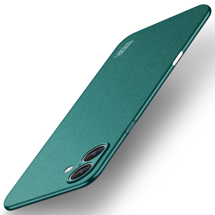For iPhone 16 MOFI Fandun Series Frosted PC Ultra-thin All-inclusive Phone Case(Green)
For iPhone 16 MOFI Fandun Series Frosted PC Ultra-thin All-inclusive Phone Case(Green)