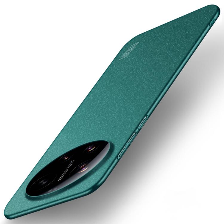 For Xiaomi 17 Ultra MOFI Fandun Series Frosted PC Ultra-thin All-inclusive Phone Case(Green)
For Xiaomi 17 Ultra MOFI Fandun Series Frosted PC Ultra-thin All-inclusive Phone Case(Green)