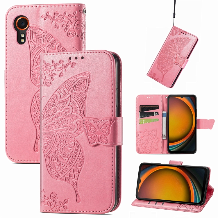 For Samsung Galaxy Xcover 7 Butterfly Love Flower Embossed Leather Phone Case(Pink)
For Samsung Galaxy Xcover 7 Butterfly Love Flower Embossed Leather Phone Case(Pink)