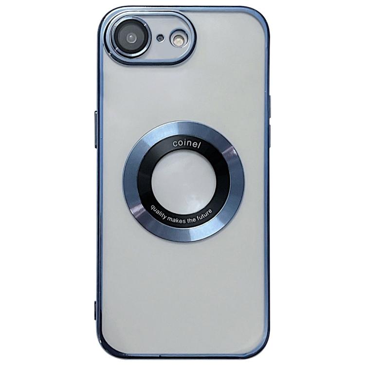 For iPhone 16e Electroplating Magsafe TPU Phone Case(Blue) 
For iPhone 16e Electroplating Magsafe TPU Phone Case(Blue)