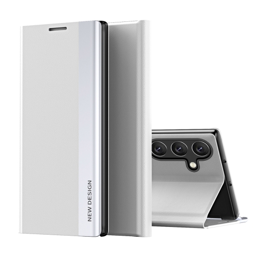 For Samsung Galaxy A15 Side Electroplated Adsorption Leather Phone Case(White)
For Samsung Galaxy A15 Side Electroplated Adsorption Leather Phone Case(White)