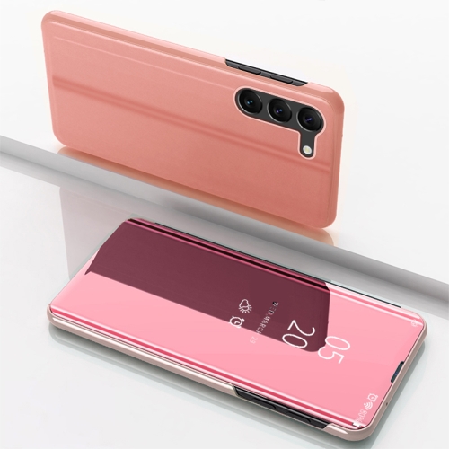 For Samsung Galaxy S24+ 5G Plated Mirror Horizontal Flip Leather Phone Case with Holder(Rose Gold)
For Samsung Galaxy S24+ 5G Plated Mirror Horizontal Flip Leather Phone Case with Holder(Rose Gold)
