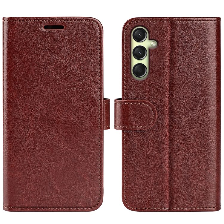 For Samsung Galaxy A16 R64 Texture Horizontal Flip Leather Phone Case(Brown)
For Samsung Galaxy A16 R64 Texture Horizontal Flip Leather Phone Case(Brown)
