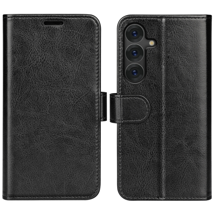 For Samsung Galaxy S25 5G R64 Texture Horizontal Flip Leather Phone Case(Black)
For Samsung Galaxy S25 5G R64 Texture Horizontal Flip Leather Phone Case(Black)