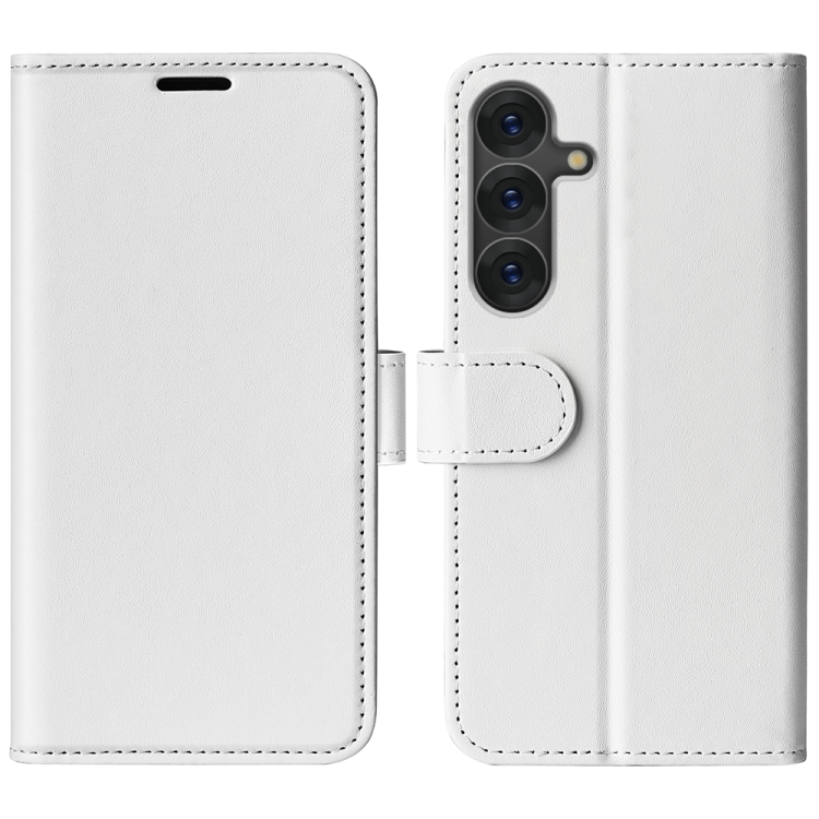 For Samsung Galaxy S25+ 5G R64 Texture Horizontal Flip Leather Phone Case(White)
For Samsung Galaxy S25+ 5G R64 Texture Horizontal Flip Leather Phone Case(White)