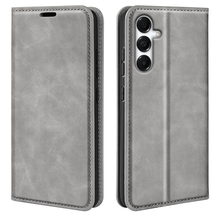For Samsung Galaxy A17 5G Retro-skin Magnetic Suction Leather Phone Case(Grey)
For Samsung Galaxy A17 5G Retro-skin Magnetic Suction Leather Phone Case(Grey)