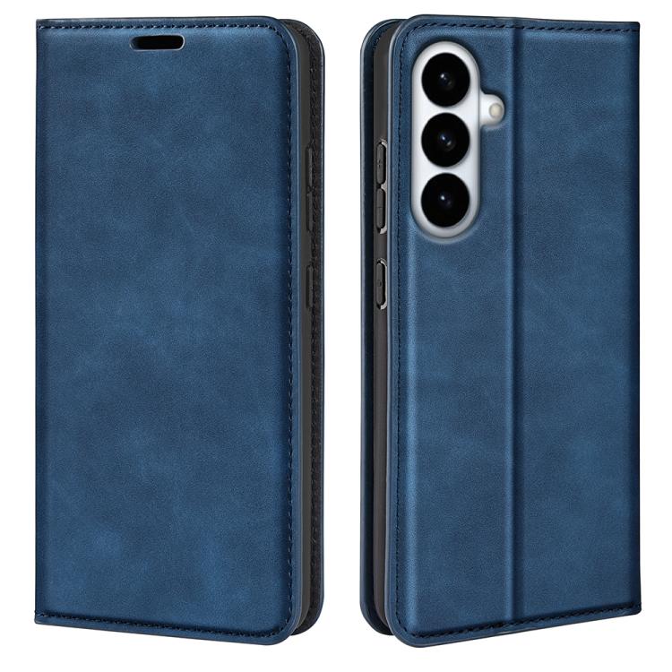 For Galaxy S26+ 5G Retro-skin Magnetic Suction Leather Phone Case(Dark Blue)
For Galaxy S26+ 5G Retro-skin Magnetic Suction Leather Phone Case(Dark Blue)
