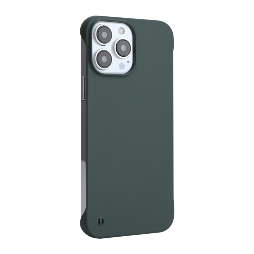 

For iPhone 15 Pro Max ENKAY Ultra-thin Matte Frameless PC Phone Case(Dark Green)