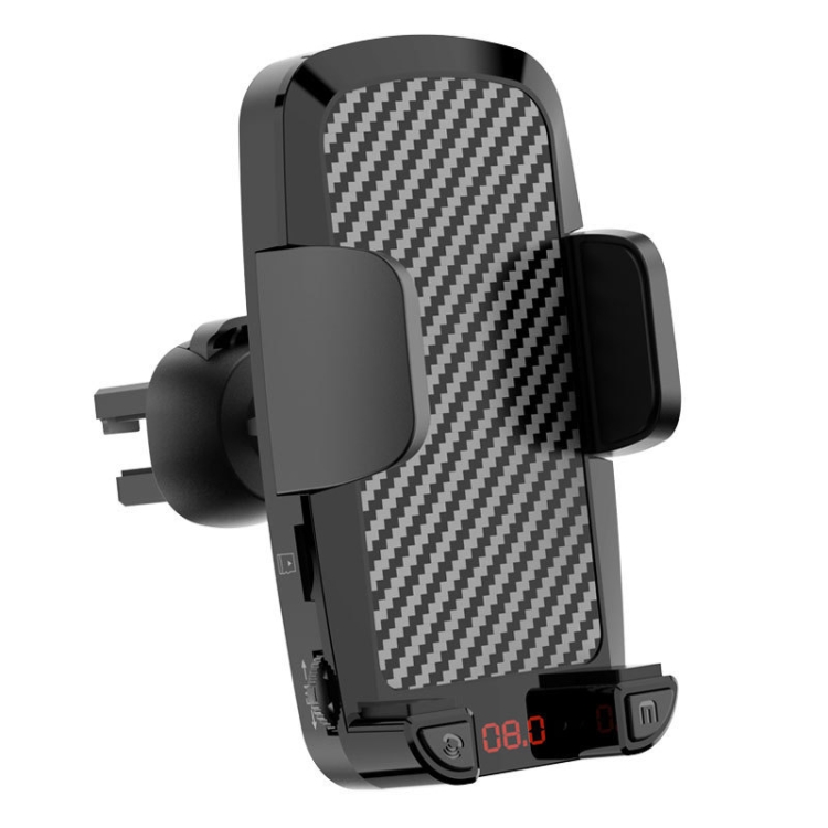 CS14 Car Interior Air Vent Mount Phone Stand MP3 Player FM Bluetooth Transmitter
CS14 Car Interior Air Vent Mount Phone Stand MP3 Player FM Bluetooth Transmitter