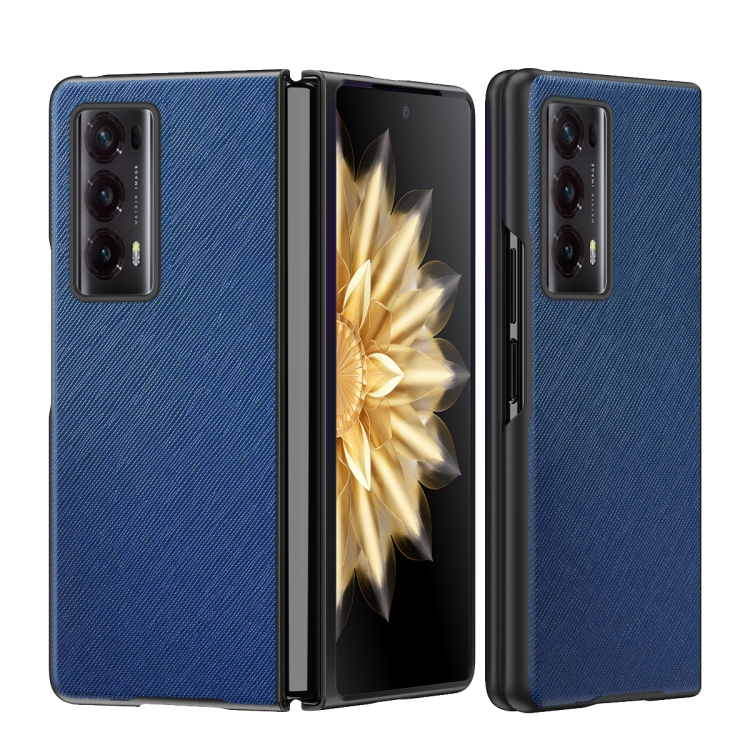 For Honor Magic V2 Cross-grain Leather All Inclusive Shockproof Phone Case(Blue)
For Honor Magic V2 Cross-grain Leather All Inclusive Shockproof Phone Case(Blue)