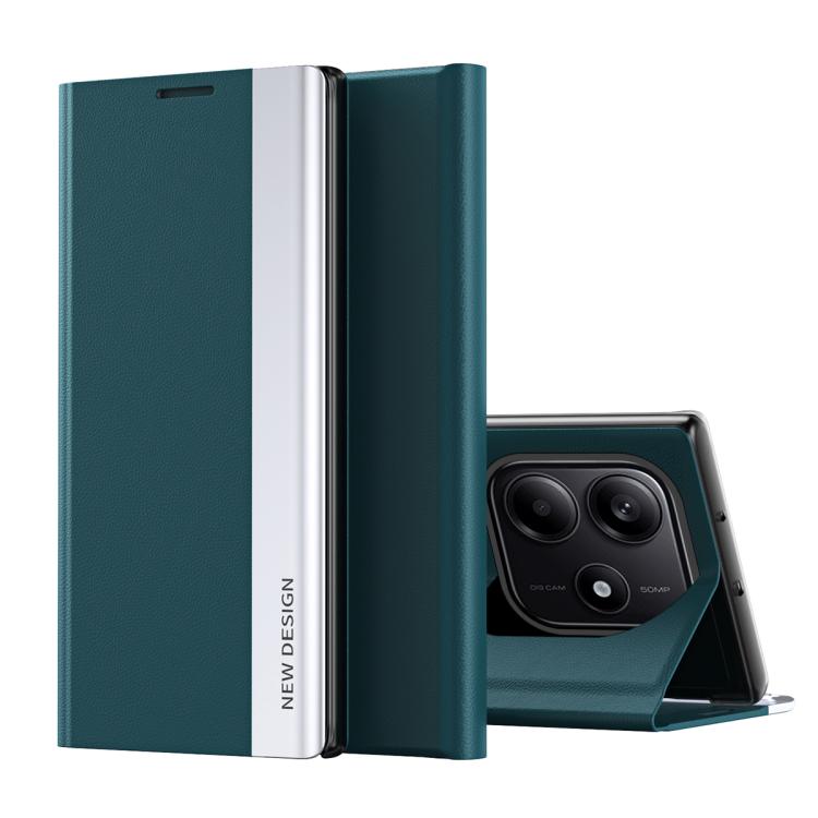 For Xiaomi Redmi Note 14 5G Side Electroplated Adsorption Leather Phone Case(Green)
For Xiaomi Redmi Note 14 5G Side Electroplated Adsorption Leather Phone Case(Green)