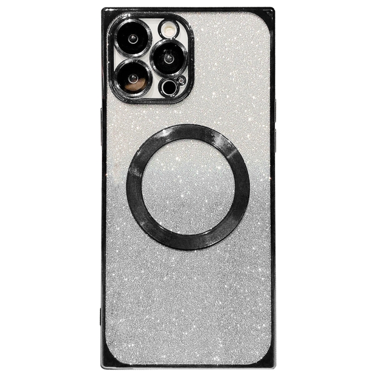 For iPhone 12 Pro Max Square Gradient Magsafe Electroplating TPU Phone Case(Black)
For iPhone 12 Pro Max Square Gradient Magsafe Electroplating TPU Phone Case(Black)
