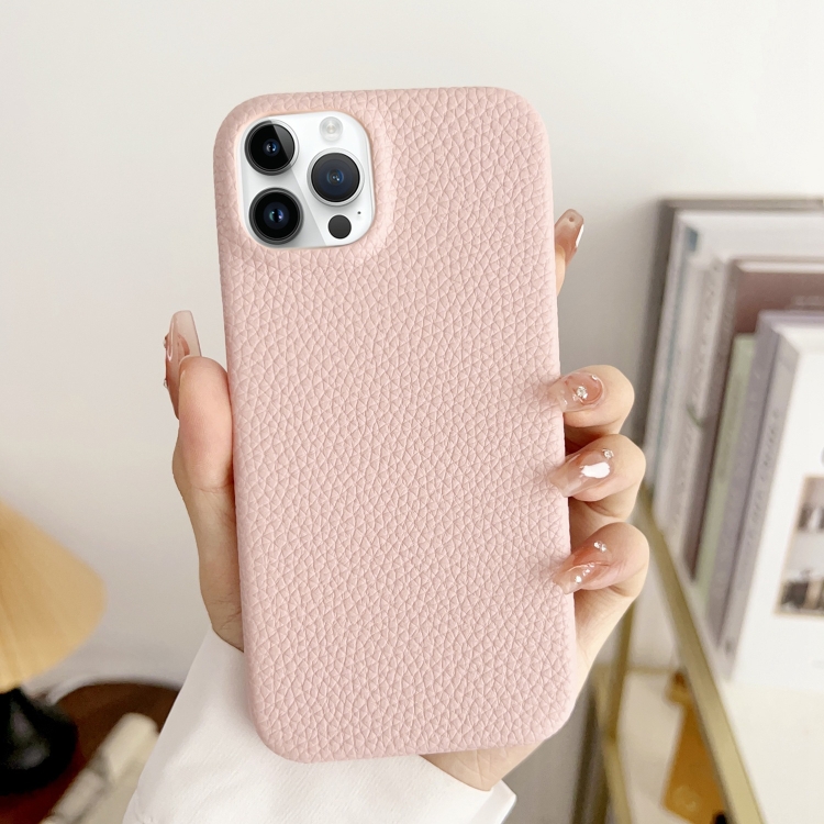 For iPhone 15 Pro Max Litchi Texture All-inclusive Shockproof Phone Case(Pink)
For iPhone 15 Pro Max Litchi Texture All-inclusive Shockproof Phone Case(Pink)
