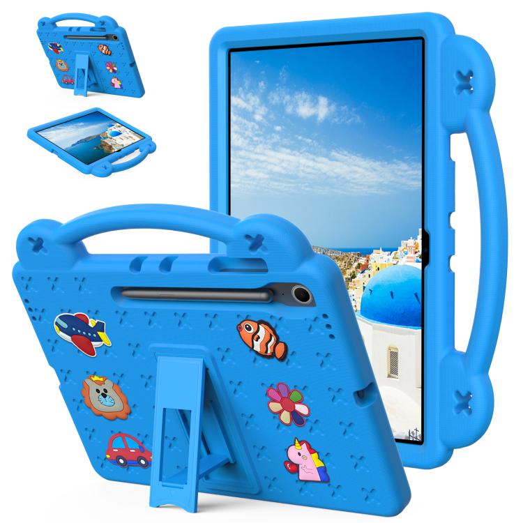 For Samsung Galaxy Tab S10 FE+ Handle Kickstand Children EVA Shockproof Tablet Case(Sky Blue)
For Samsung Galaxy Tab S10 FE+ Handle Kickstand Children EVA Shockproof Tablet Case(Sky Blue)