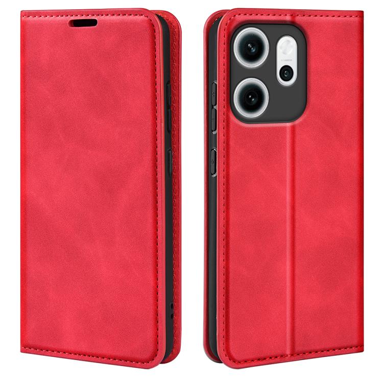 For OPPO Reno14 F 5G Retro-skin Magnetic Suction Leather Phone Case(Red)
For OPPO Reno14 F 5G Retro-skin Magnetic Suction Leather Phone Case(Red)