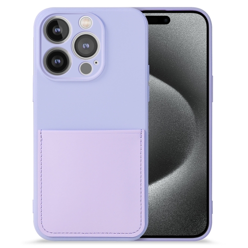 For iPhone 15 Pro Imitate Liquid Silicone Skin Feel Phone Case with Card Slot(Purple)
For iPhone 15 Pro Imitate Liquid Silicone Skin Feel Phone Case with Card Slot(Purple)
