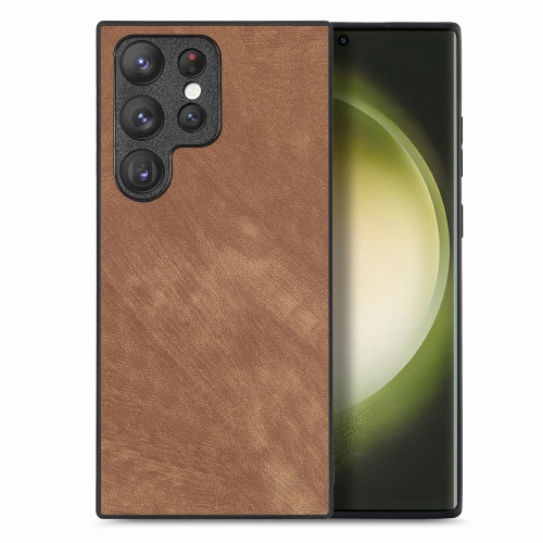 For Samsung Galaxy S23 Ultra 5G Vintage Leather PC Back Cover Phone Case(Brown)
For Samsung Galaxy S23 Ultra 5G Vintage Leather PC Back Cover Phone Case(Brown)