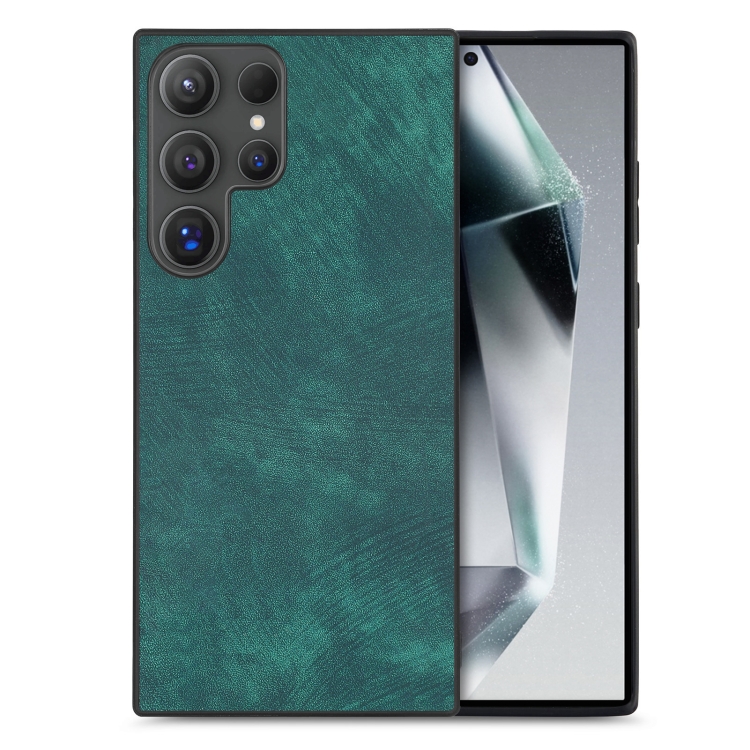 For Samsung Galaxy S25 Ultra 5G Vintage Leather PC Back Cover Phone Case(Green)
For Samsung Galaxy S25 Ultra 5G Vintage Leather PC Back Cover Phone Case(Green)