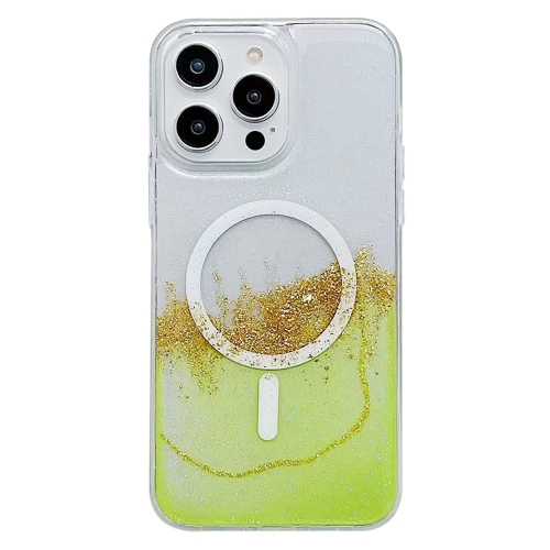 For iPhone 12 / 12 Pro MagSafe Gilding Hybrid Clear TPU Phone Case(Green)
For iPhone 12 / 12 Pro MagSafe Gilding Hybrid Clear TPU Phone Case(Green)