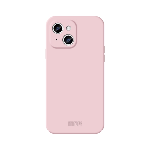 

For iPhone 14 MOFI Qin Series Skin Feel All-inclusive PC Phone Case(Pink)