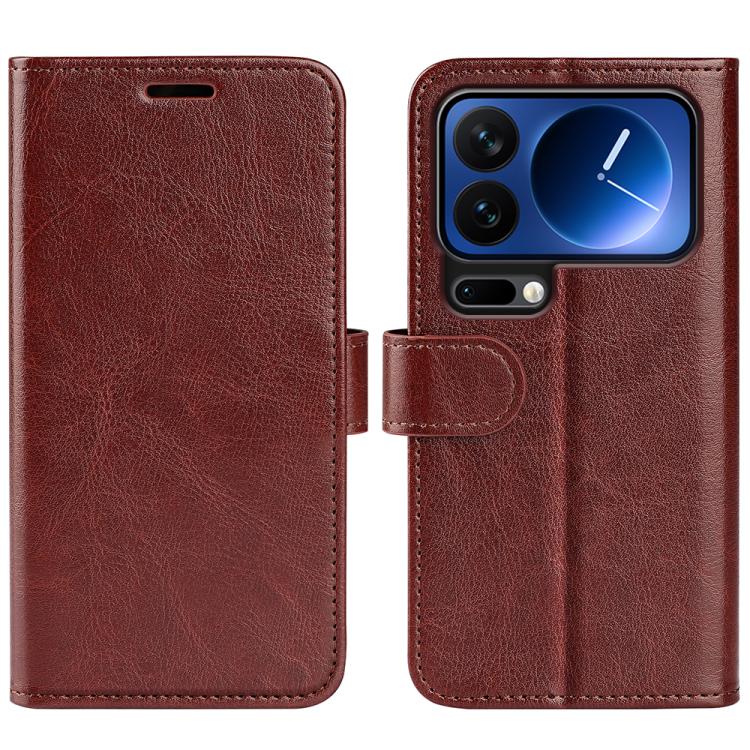 For Xiaomi 17 Pro R64 Texture Horizontal Flip Leather Phone Case(Brown)
For Xiaomi 17 Pro R64 Texture Horizontal Flip Leather Phone Case(Brown)