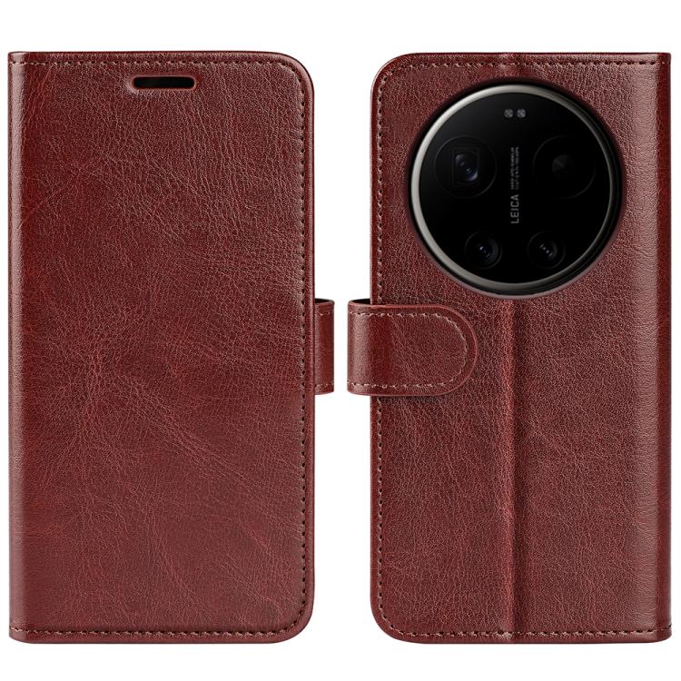 For Xiaomi 17 Ultra R64 Texture Horizontal Flip Leather Phone Case(Brown)
For Xiaomi 17 Ultra R64 Texture Horizontal Flip Leather Phone Case(Brown)