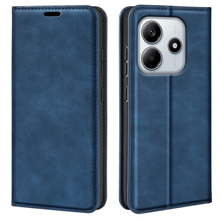 For Redmi Note 14 4G 164.84mm Retro-skin Magnetic Suction Leather Phone Case(Dark Blue)
For Redmi Note 14 4G 164.84mm Retro-skin Magnetic Suction Leather Phone Case(Dark Blue)