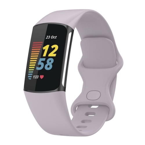 For Fitbit Charge 6 Solid Color Butterfly Buckle Silicone Watch Band, Size:L Size(Light Purple)
For Fitbit Charge 6 Solid Color Butterfly Buckle Silicone Watch Band, Size:L Size(Light Purple)