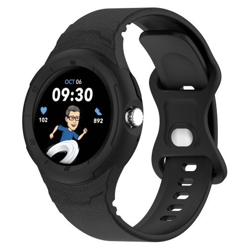 For Goolge Pixel Watch 2 Leather Texture Silicone Integrated Watch Band(Black)
For Goolge Pixel Watch 2 Leather Texture Silicone Integrated Watch Band(Black)