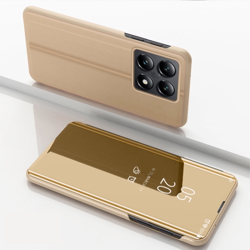 For Xiaomi 14T Pro Plated Mirror Horizontal Flip Leather Phone Case with Holder(Gold)
For Xiaomi 14T Pro Plated Mirror Horizontal Flip Leather Phone Case with Holder(Gold)