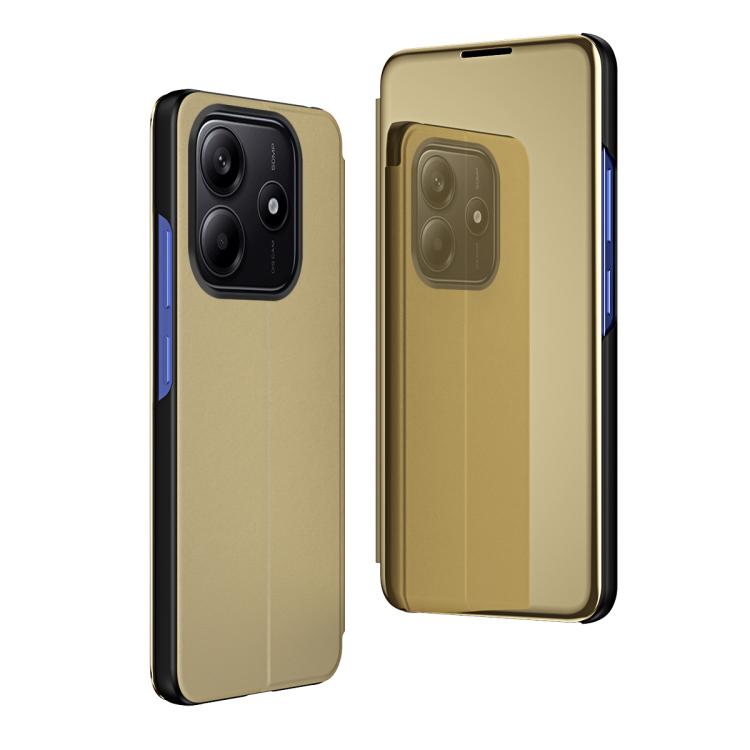 For Xiaomi Redmi Note 14 5G Plated Mirror Horizontal Flip Leather Phone Case with Holder(Gold)
For Xiaomi Redmi Note 14 5G Plated Mirror Horizontal Flip Leather Phone Case with Holder(Gold)