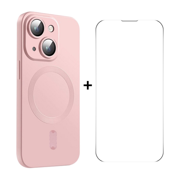 For iPhone 14 ENKAY MagSafe Matte TPU Phone Case with Lens Film & Screen Glass Film(Green)
For iPhone 14 ENKAY MagSafe Matte TPU Phone Case with Lens Film & Screen Glass Film(Green)