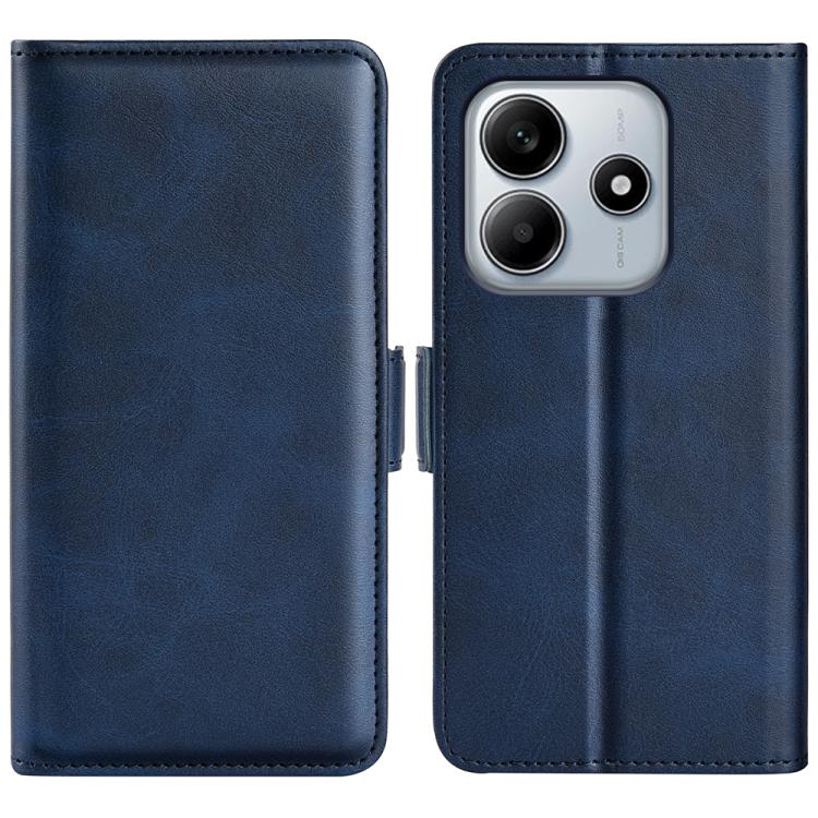 For Xiaomi Redmi Note 14 5G Dual-side Magnetic Buckle Horizontal Flip Leather Phone Case(Dark Blue)
For Xiaomi Redmi Note 14 5G Dual-side Magnetic Buckle Horizontal Flip Leather Phone Case(Dark Blue)