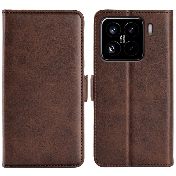 For Xiaomi 15 Pro Dual-side Magnetic Buckle Horizontal Flip Leather Phone Case(Brown)
For Xiaomi 15 Pro Dual-side Magnetic Buckle Horizontal Flip Leather Phone Case(Brown)