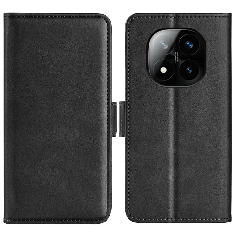 For Xiaomi Redmi Note 14 Pro+ Dual-side Magnetic Buckle Horizontal Flip Leather Phone Case(Black)
For Xiaomi Redmi Note 14 Pro+ Dual-side Magnetic Buckle Horizontal Flip Leather Phone Case(Black)