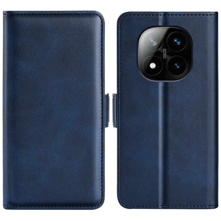 For Xiaomi Redmi Note 14 Pro+ Dual-side Magnetic Buckle Horizontal Flip Leather Phone Case(Dark Blue)
For Xiaomi Redmi Note 14 Pro+ Dual-side Magnetic Buckle Horizontal Flip Leather Phone Case(Dark Blue)