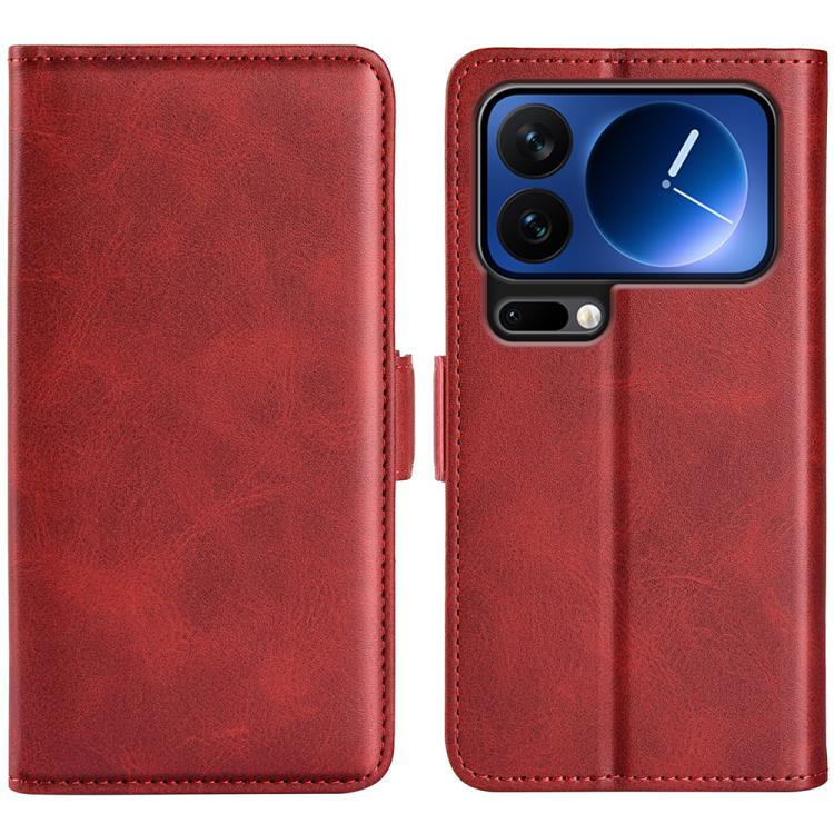 For Xiaomi 17 Pro max Dual-side Magnetic Buckle Horizontal Flip Leather Phone Case(Red)
For Xiaomi 17 Pro max Dual-side Magnetic Buckle Horizontal Flip Leather Phone Case(Red)