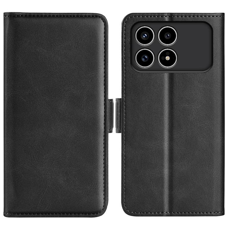 For Xiaomi Poco F8 Pro 5G Dual-side Magnetic Buckle Horizontal Flip Leather Phone Case(Black)
For Xiaomi Poco F8 Pro 5G Dual-side Magnetic Buckle Horizontal Flip Leather Phone Case(Black)