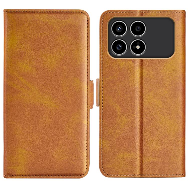 For Xiaomi Poco F8 Pro 5G Dual-side Magnetic Buckle Horizontal Flip Leather Phone Case(Yellow)
For Xiaomi Poco F8 Pro 5G Dual-side Magnetic Buckle Horizontal Flip Leather Phone Case(Yellow)