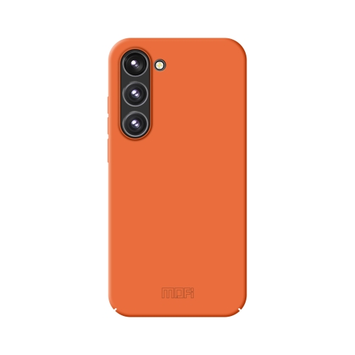 

For Samsung Galaxy S23 5G MOFI Qin Series Skin Feel All-inclusive PC Phone Case(Orange)