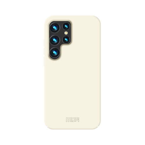 

For Samsung Galaxy S23 Ultra 5G MOFI Qin Series Skin Feel All-inclusive PC Phone Case(Beige)
