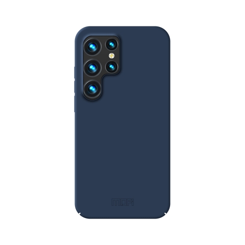 

For Samsung Galaxy S24 Ultra 5G MOFI Qin Series Skin Feel All-inclusive PC Phone Case(Blue)