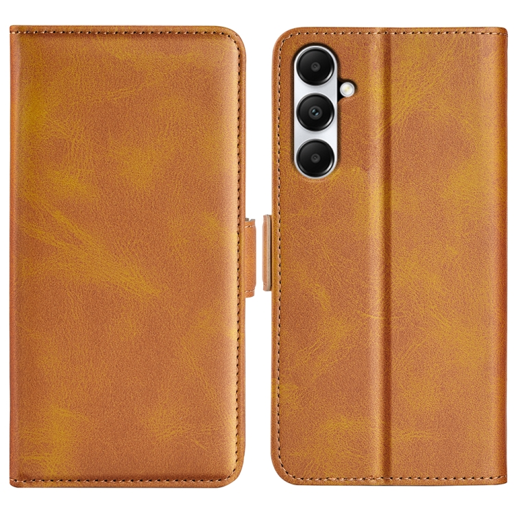 For Samsung Galaxy A05s Dual-side Magnetic Buckle Horizontal Flip Leather Phone Case(Yellow)
For Samsung Galaxy A05s Dual-side Magnetic Buckle Horizontal Flip Leather Phone Case(Yellow)