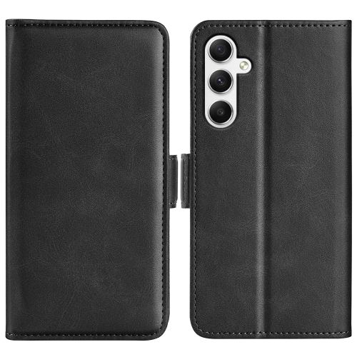 For Samsung Galaxy A35 Dual-side Magnetic Buckle Horizontal Flip Leather Phone Case(Black)
For Samsung Galaxy A35 Dual-side Magnetic Buckle Horizontal Flip Leather Phone Case(Black)