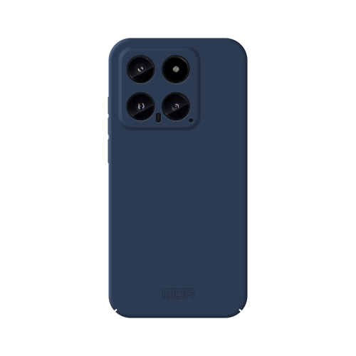 

For Xiaomi 14 MOFI Qin Series Skin Feel All-inclusive PC Phone Case(Blue)