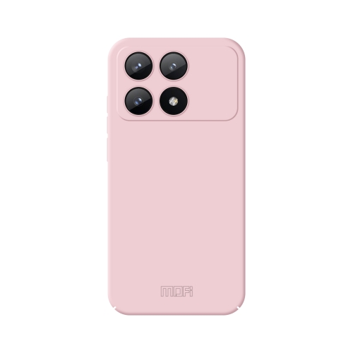 

For Xiaomi Redmi K70E MOFI Qin Series Skin Feel All-inclusive PC Phone Case(Pink)