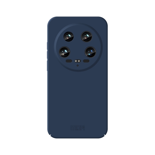 

For Xiaomi 14 Ultra MOFI Qin Series Skin Feel All-inclusive PC Phone Case(Blue)