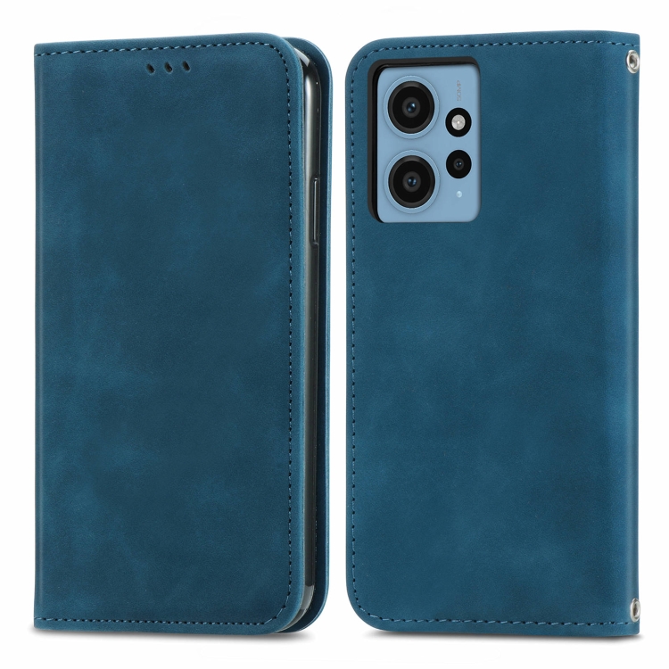 For Xiaomi Redmi Note 12 4G Retro Skin Feel Magnetic Flip Leather Phone Case(Blue)
For Xiaomi Redmi Note 12 4G Retro Skin Feel Magnetic Flip Leather Phone Case(Blue)